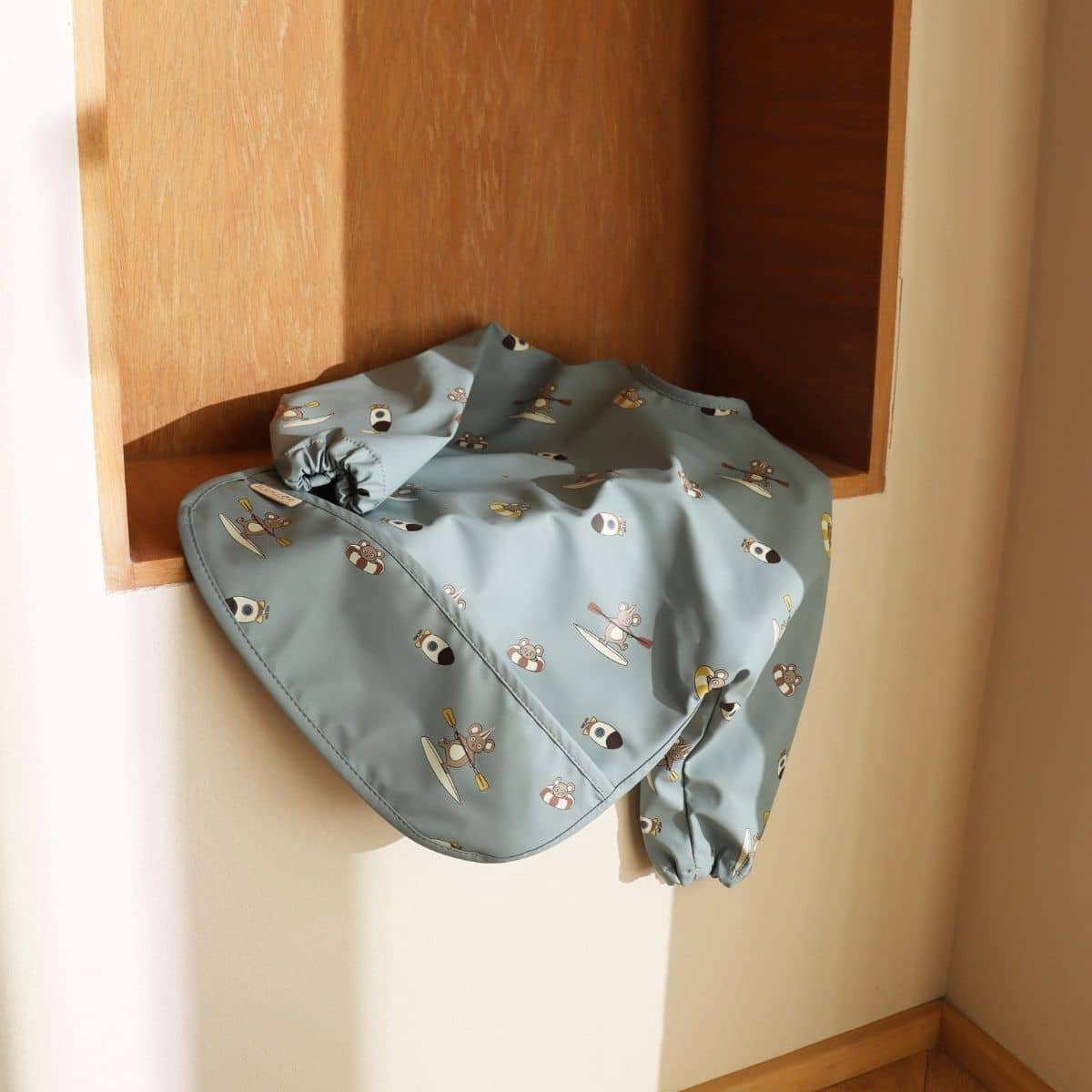 Nuuroo Luna Coated Bib with Long Sleeves - Surfer