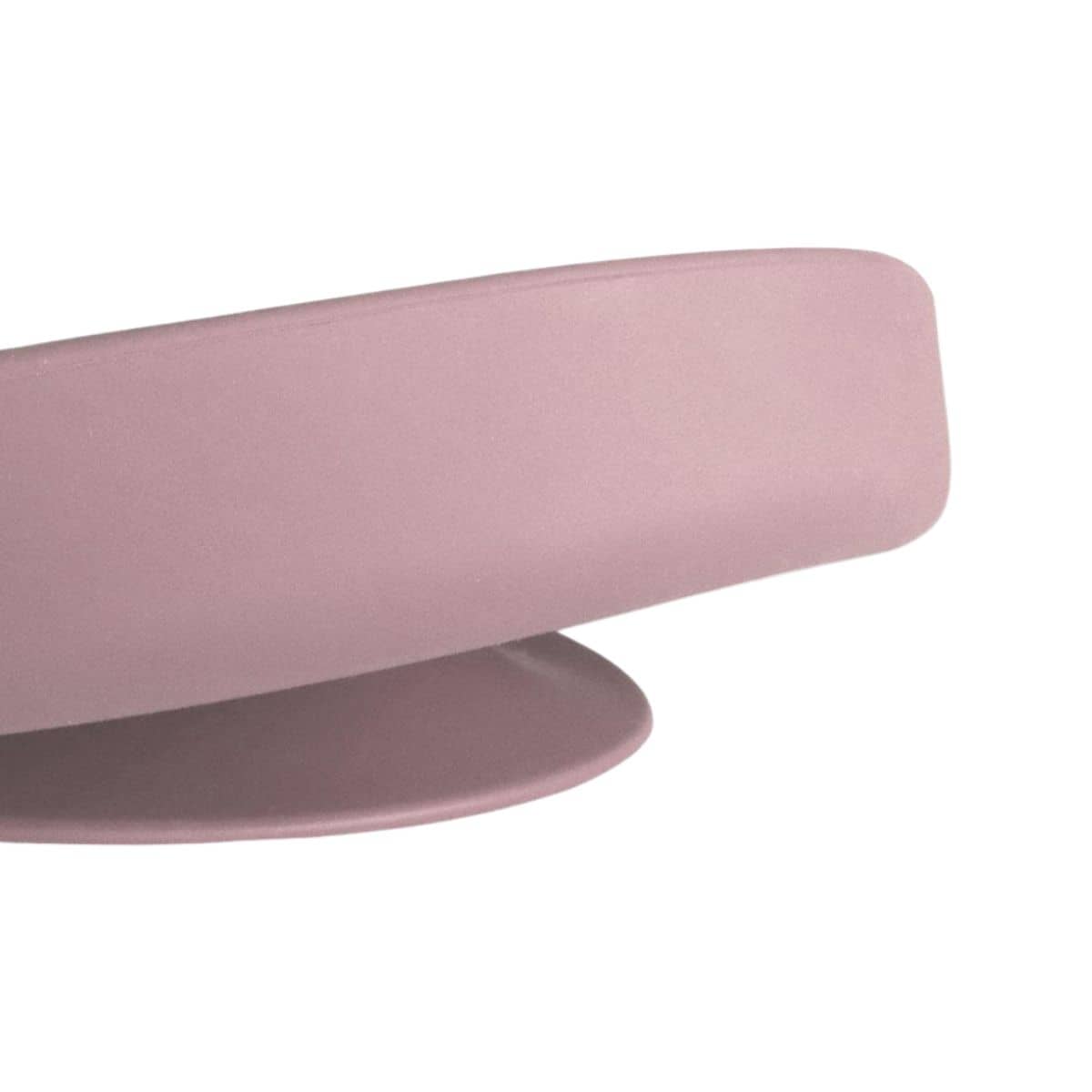 Nuuroo Orla Silicone Divided Plate Giraffe - Woodrose