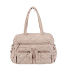 OiOi Carry All Nappy Bag - Puffy Beige Quilt