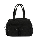OiOi Carry All Nappy Bag - Puffy Black Quilt