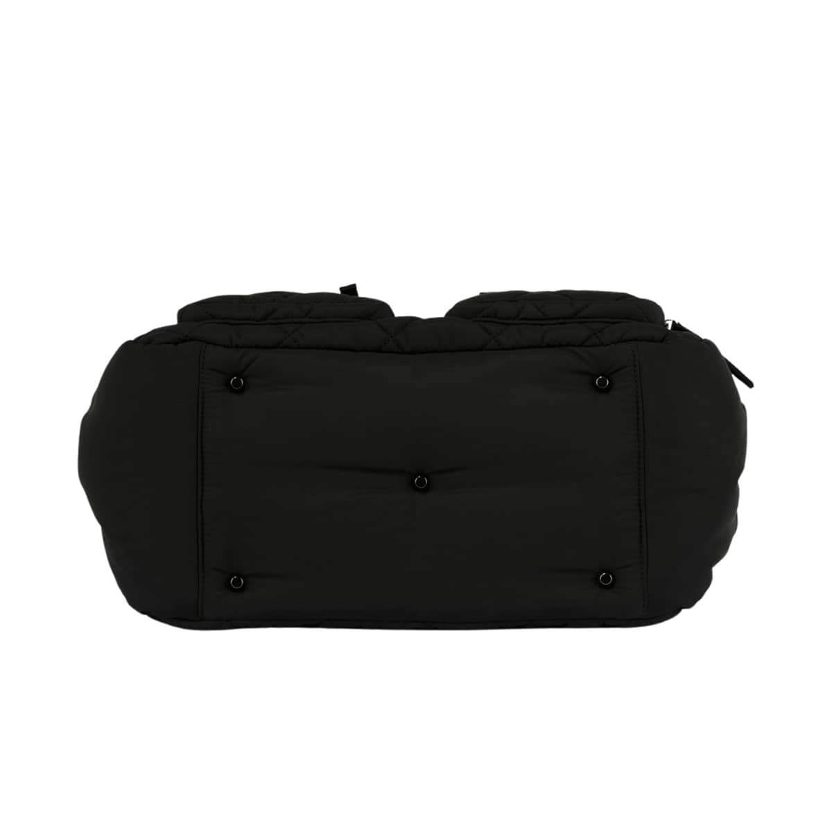 OiOi Carry All Nappy Bag - Puffy Black Quilt