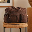 OiOi Carry All Nappy Bag - Puffy Chocolate Quilt