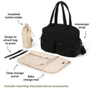 OiOi Carry All Nappy Bag - Puffy Chocolate Quilt