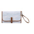 OiOi Change Mat Clutch - Blue Stripe