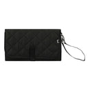 OiOi Change Mat Clutch - Puffy Black Quilt