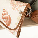 OiOi Change Mat Clutch - Seashells