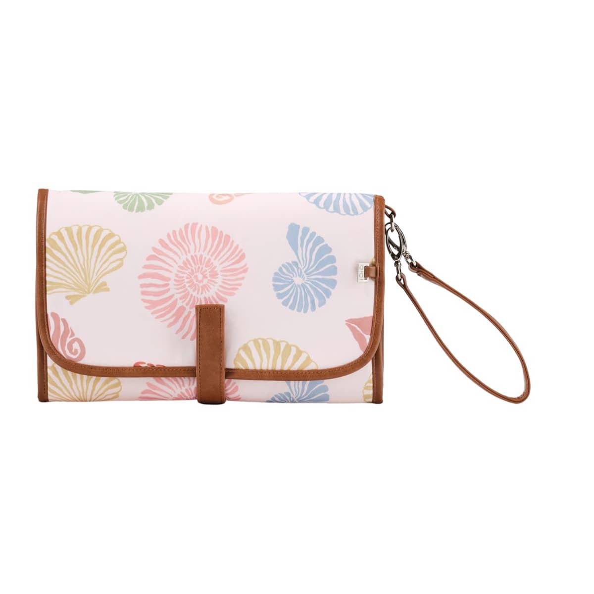 OiOi Change Mat Clutch - Seashells