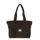 OiOi Corduroy Everyday Tote - Chocolate Brown