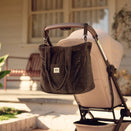 OiOi Corduroy Everyday Tote - Chocolate Brown