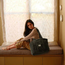 OiOi Corduroy Everyday Tote - Moss Green