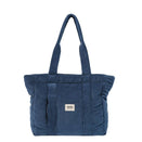 OiOi Corduroy Everyday Tote - Ocean Blue