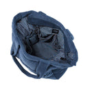 OiOi Corduroy Everyday Tote - Ocean Blue