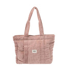 OiOi Corduroy Everyday Tote - Rose Pink