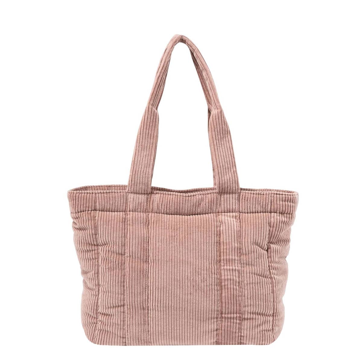 OiOi Corduroy Everyday Tote - Rose Pink