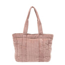 OiOi Corduroy Everyday Tote - Rose Pink