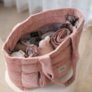 OiOi Corduroy Everyday Tote - Rose Pink