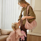 OiOi Corduroy Luna Crossbody - Rose Pink