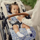 OiOi Reversible Cozy Fleece Pram Liner - Moroccan Tile