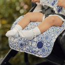 OiOi Reversible Cozy Fleece Pram Liner - Moroccan Tile