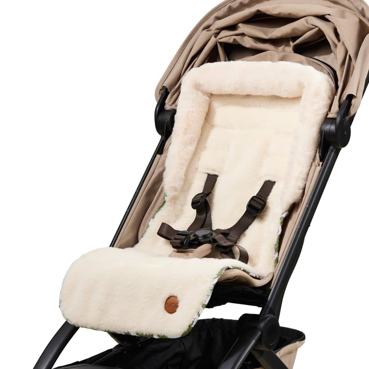 OiOi Reversible Cozy Fleece Pram Liner - Moroccan Tile