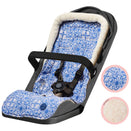 OiOi Reversible Cozy Fleece Pram Liner - Moroccan Tile