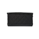 OiOi Diamond Quilt Stroller Organiser/Pram Caddy - Black