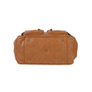 OiOi Faux Leather Carry All Nappy Bag - Tan