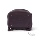 OiOi Faux Leather Multitasker Nappy Backpack - Mulberry