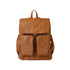 OiOi Faux Leather Nappy Backpack - Tan