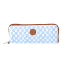 OiOi Fold Up Tote - Blue Check