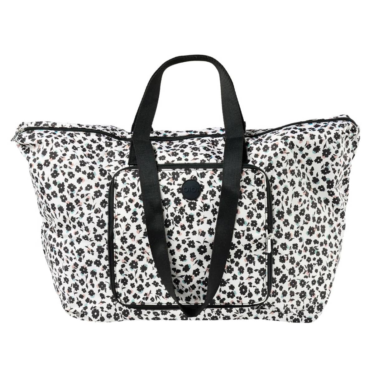 OiOi Fold Up Tote - Ditsy Floral