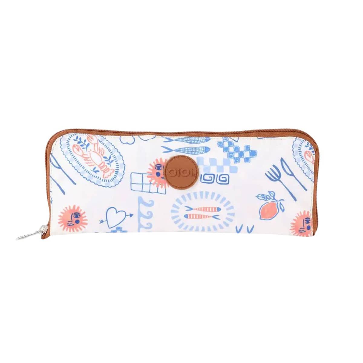 OiOi Fold Up Tote - Mediterranean