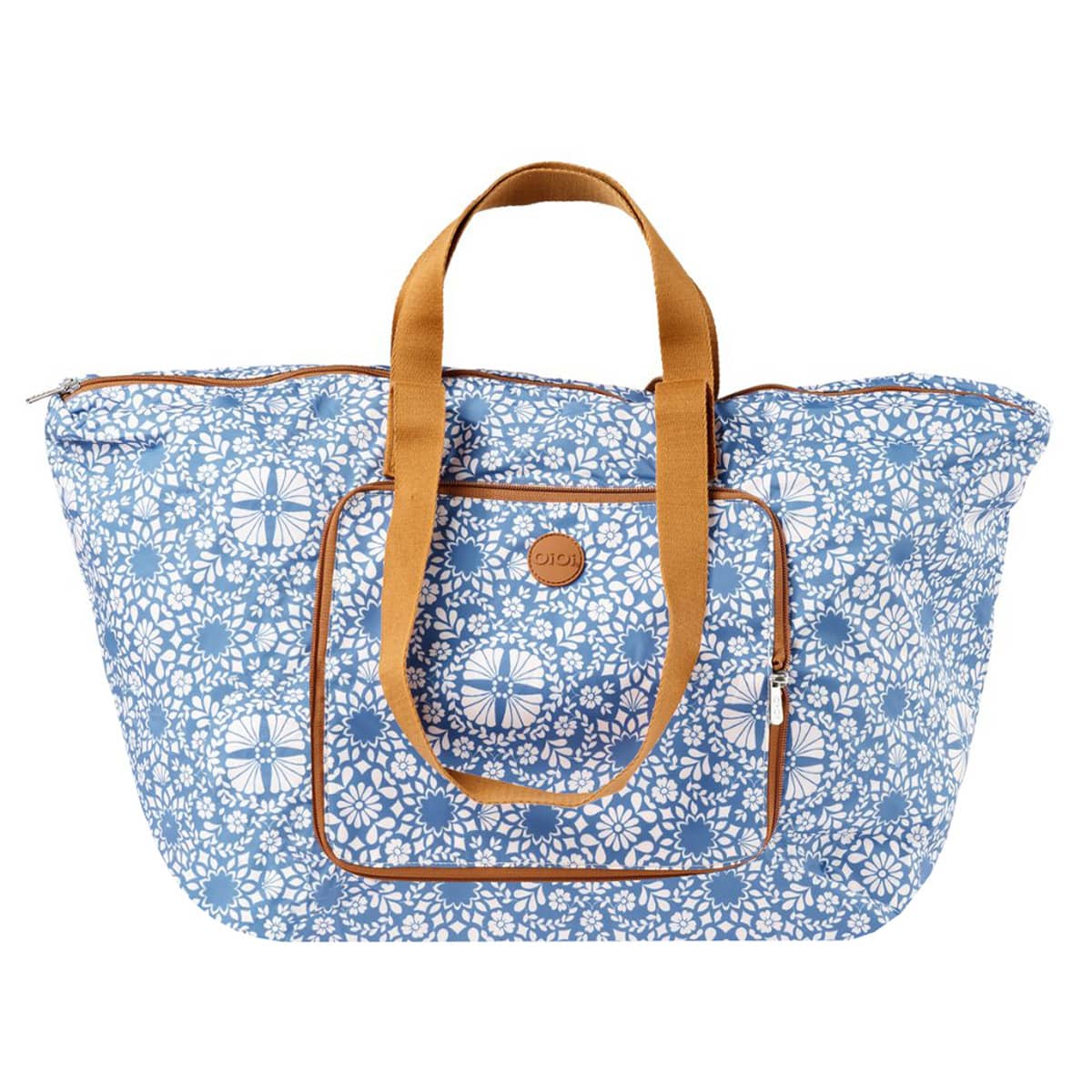 OiOi Fold Up Tote - Moroccan Tile