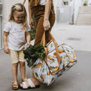 OiOi Fold Up Tote - Pineapple