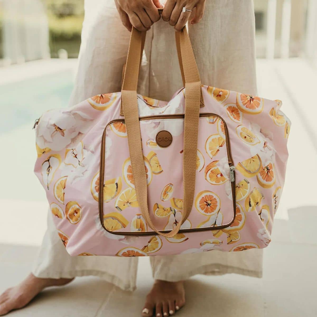 OiOi Fold Up Tote - Tutti Frutti