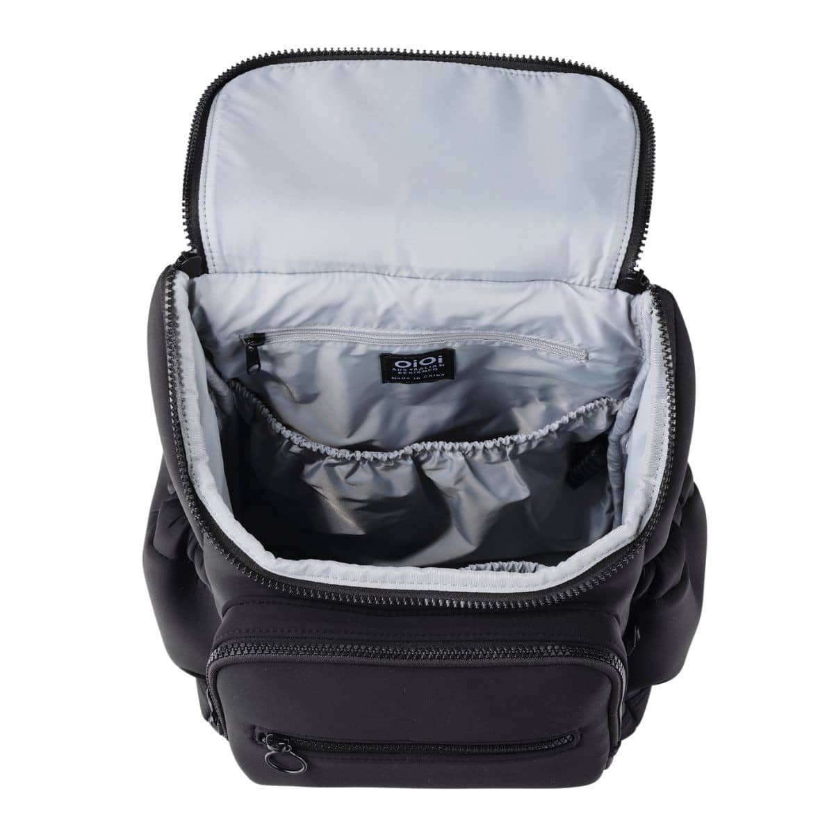 OiOi Neoprene Mini Signature Backpack - Black