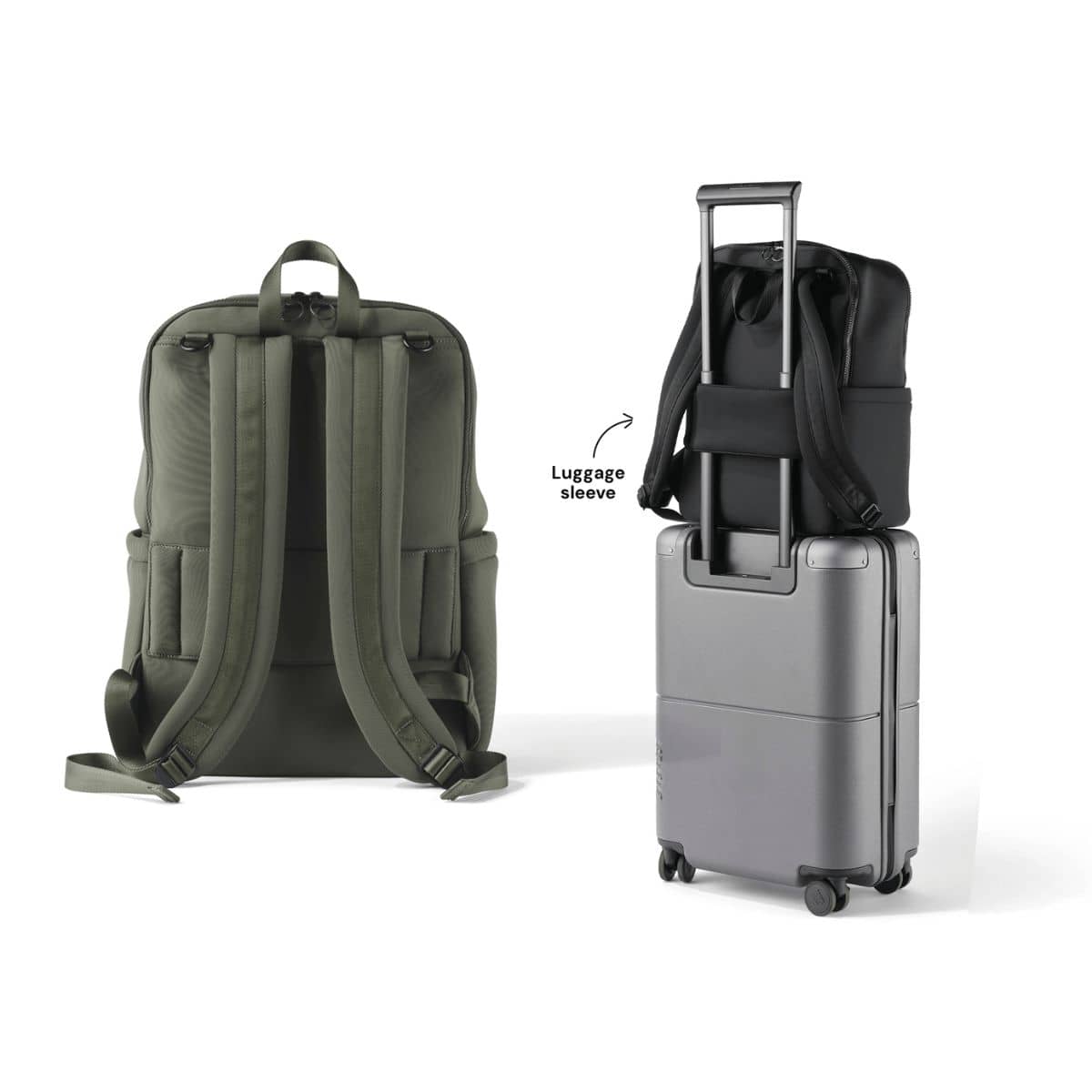 OiOi Neoprene Multitasker Nappy Backpack - Sage