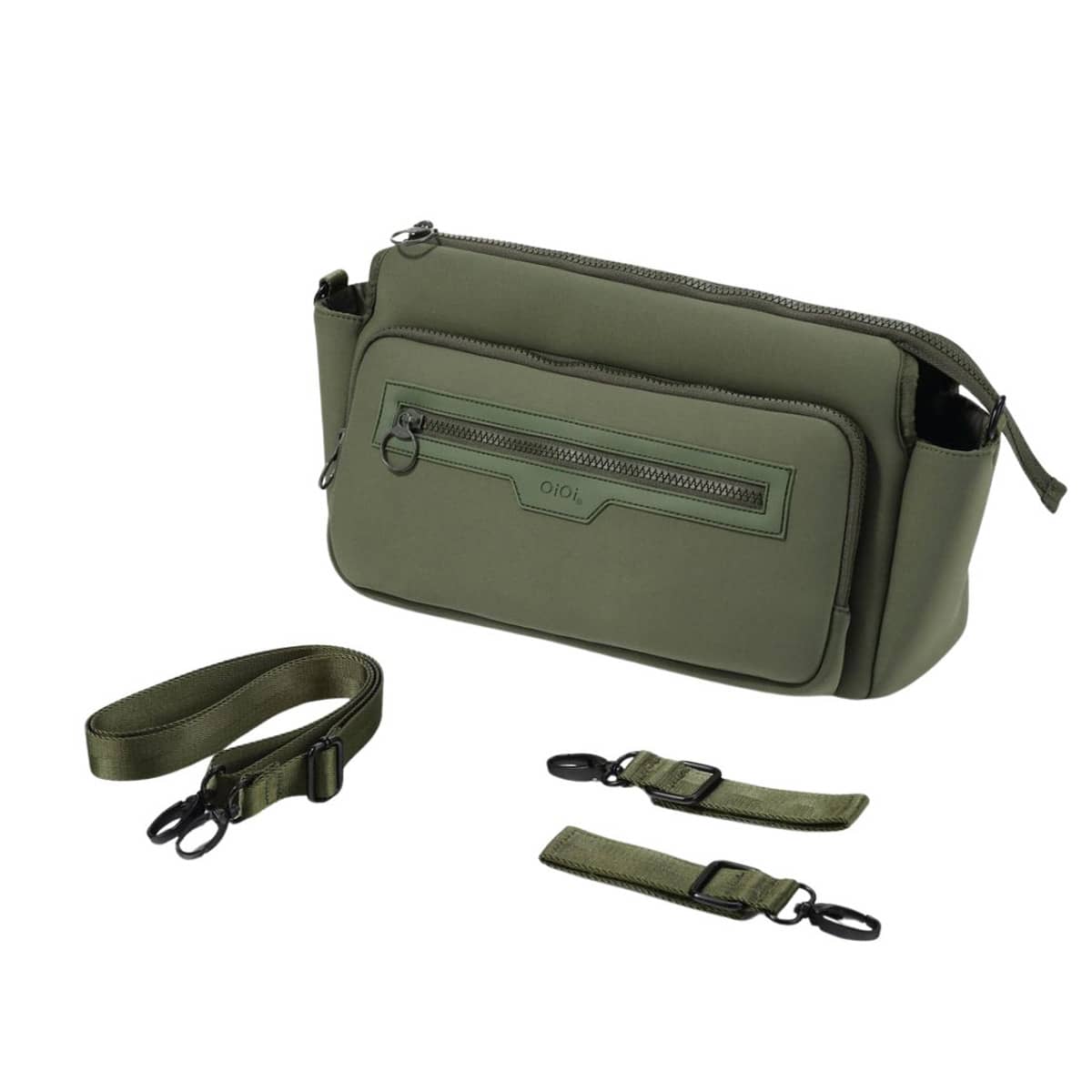 OiOi Neoprene Multitasker Pram Caddy - Sage