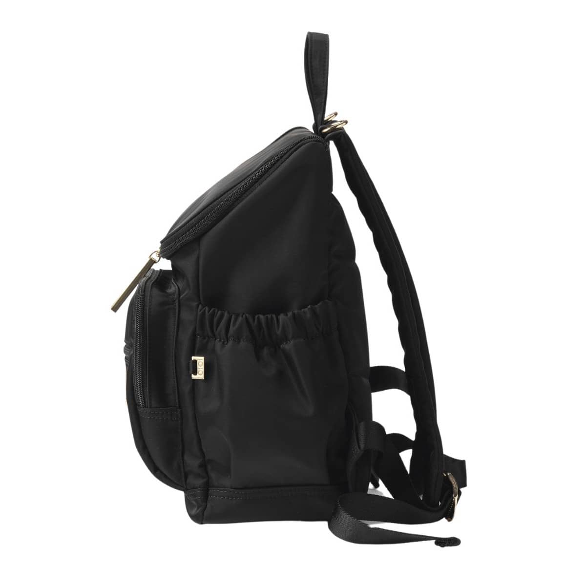 OiOi Nylon Mini Signature Backpack - Black
