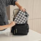 OiOi Nylon Mini Signature Backpack - Black