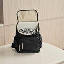 OiOi Nylon Mini Signature Backpack - Black