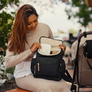OiOi Nylon Mini Signature Backpack - Black