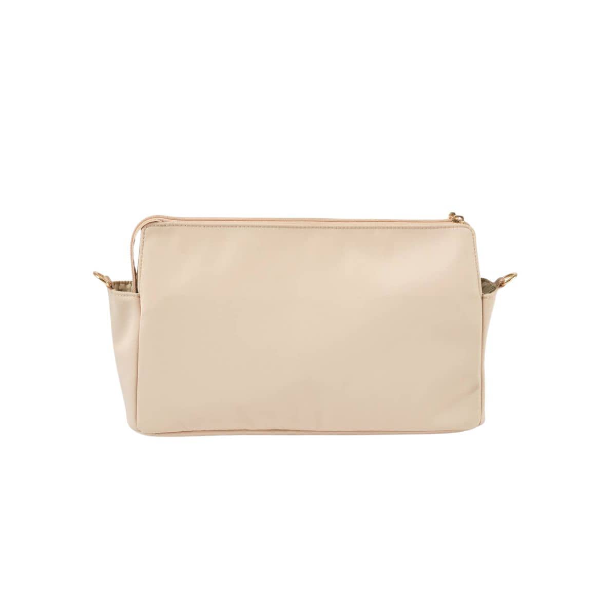OiOi Multitasker Pram Caddy - Beige Nylon