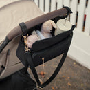 OiOi Nylon Multitasker Pram Caddy - Black