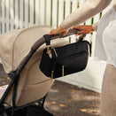 OiOi Nylon Multitasker Pram Caddy - Black