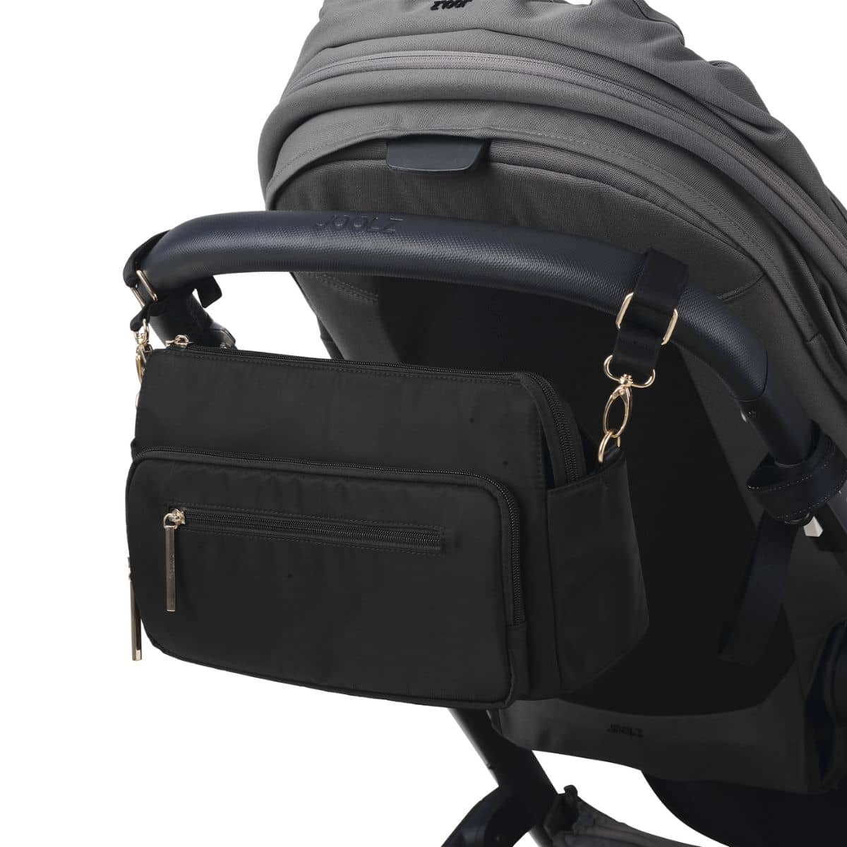 OiOi Nylon Multitasker Pram Caddy - Black