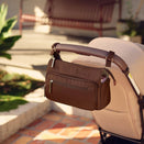 OiOi Multitasker Pram Caddy - Chocolate Nylon