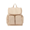 OiOi Signature Nappy Backpack - Beige Nylon