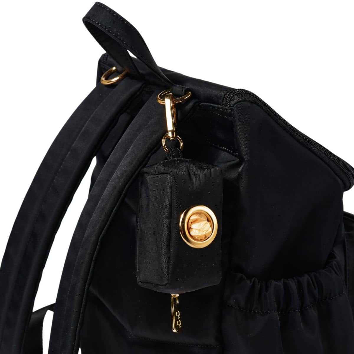 OiOi Nylon Waste Bag Dispenser - Black