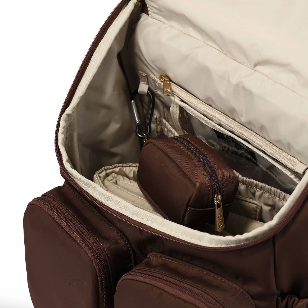 OiOi Waste Bag Dispenser - Chocolate Nylon